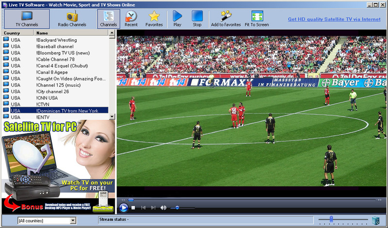 Free Live Football TV Screenshot
